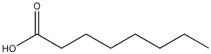 Octanoic acid Structure