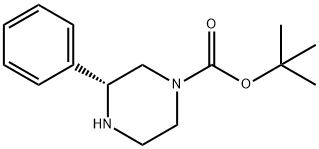 R-4-Boc-2-phenylpiperazine Structure