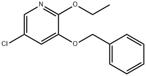 3-벤질옥시-5-클로로-2-에톡시피리딘 구조식 이미지