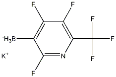 칼륨트리플루오로(6-(트리플루오로메틸)피리딘-3-일)보레이트 구조식 이미지