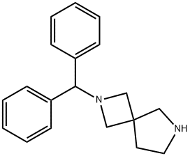 2-benzhydryl-2,6-diazaspiro[3.4]octane Structure