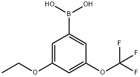 3-에톡시-5-(트리플루오로메톡시)페닐보론산 구조식 이미지