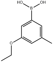 3-에톡시-5-메틸페닐보론산 구조식 이미지
