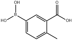5-보로노-2-메틸벤조산 구조식 이미지
