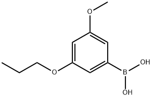 3-Methoxy-5-propoxyphenylboronic acid 구조식 이미지