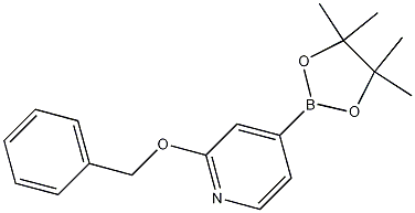 1256359-03-1 2-Benzyloxy-4-(4,4,5,5-tetramethyl-1,3,2-dioxaborolan-2-yl)pyridine