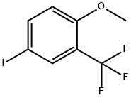 4-iodo-1-methoxy-2-(trifluoromethyl)benzene Structure