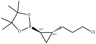 2-(2-(3-chloropropyl)cyclopropyl)-4,4,5,5-tetramethyl-1,3,2-dioxaborolane Structure