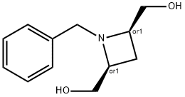 (1-benzylazetidine-2,4-diyl)dimethanol Structure