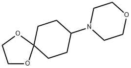 4-(1,4-dioxaspiro[4.5]decan-8-yl)morpholine Structure