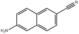 6-Aminonaphthalene-2-carbonitrile Structure