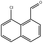 8-클로로나프탈렌-1-카복스알데히드 구조식 이미지