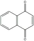 1,4-Naphthalenedione 구조식 이미지