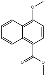 메틸4-메톡시-1-나프토에이트 구조식 이미지