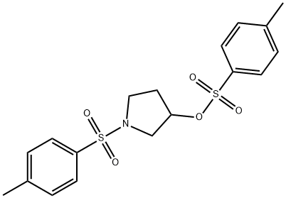 1-Tosyl-3-pyrrolidinol Tosylate Structure