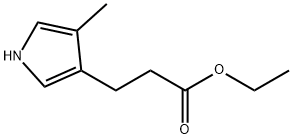 ETHYL 3-(4-METHYL-1H-PYRROL-3-YL)PROPANOATE Structure