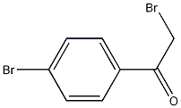 2-브로모-1-(4-브로모페닐)-에타논 구조식 이미지