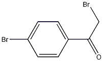 2-Bromo-1-(4-bromophenyl)-ethanone Structure