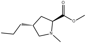 (4R)-1-Methyl-4-propyl-L-proline Methyl Ester Structure