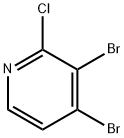 3,4-Dibromo-2-chloropyridine Structure