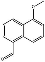 5-Methoxynaphthalene-1-carboxaldehyde Structure