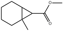 1-메틸비시클로[4.1.0]헵탄-7-카르복실산메틸에스테르 구조식 이미지