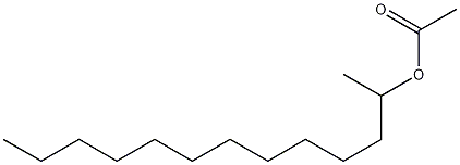 2-Acetoxytridecane Structure