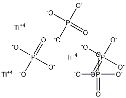 Phosphoric acid, titanium salt Structure