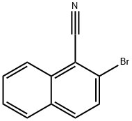 2-Bromonaphthalene-1-carbonitrile Structure