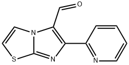 6-(PYRIDIN-2-YL)IMIDAZO[2,1-B]THIAZOLE-5-CARBALDEHYDE Structure