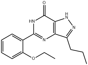 5-(2-Ethoxyphenyl)-3-propyl-1,6-dihydro-7H-pyrazolo[4,3-d]pyrimidin-7-one Structure
