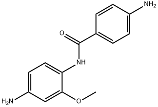 4,4'-Diamino-2'-methoxybenzanilide Structure