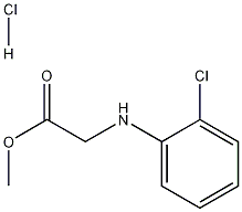(S)-(+)-2-Chlorophenylglycine  methyl  ester  hydrochloride 구조식 이미지