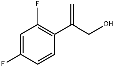 2-(2,4-디플루오로페닐)-2-프로펜-1-올 구조식 이미지
