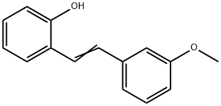 2-[2-(3-메톡시페닐)에테닐]페놀 구조식 이미지