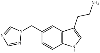 5-(1H-1,2,4-Triazol-1-ylmethyl)-1H-indole-3-ethanamine Structure