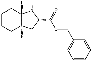 (2S, 3aR,7aS)-Benzyl octahydro -1H-indole-2-carboxylate Structure