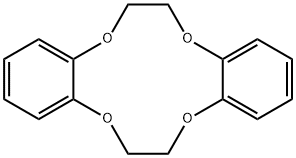 Dibenzo[b,h][1,4,7,10]tetraoxacyclododecin,6,7,14,15-tetrahydro- 구조식 이미지