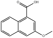 3-Methoxynaphthalene-1-carboxylic acid Structure