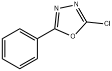 2-chloro-5-phenyl-1,3,4-oxadiazole Structure