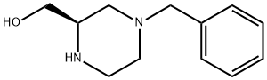 (R)-4-benzyl-2-hydroxymethylpiperazine 구조식 이미지