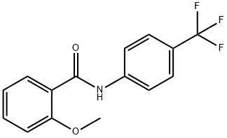 2-Methoxy-N-(4-(trifluoromethyl)phenyl)benzamide Structure