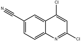 2,4-dichloroquinoline-6-carbonitrile Structure