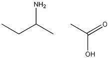 2-Aminobutane acetate 구조식 이미지