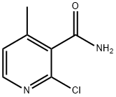 2-chloro-4-methylpyridine-3-carboxamide 구조식 이미지