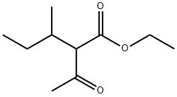 2-아세틸-3-메틸발레르산에틸에스테르 구조식 이미지