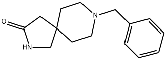 8-benzyl-2,8-diazaspiro[4.5]decan-3-one Structure