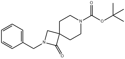 tert-butyl 2-benzyl-1-oxo-2,7-diazaspiro[3.5]nonane-7-carboxylate Structure