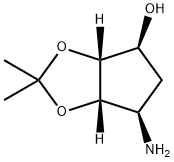155899-66-4 (3aR,4S,6R,6aS)-6-Aminotetrahydro-2,2-dimethyl-4H-cyclopenta-1,3-dioxol-4-ol