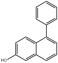 6-Hydroxy-1-phenylnaphthalene Structure